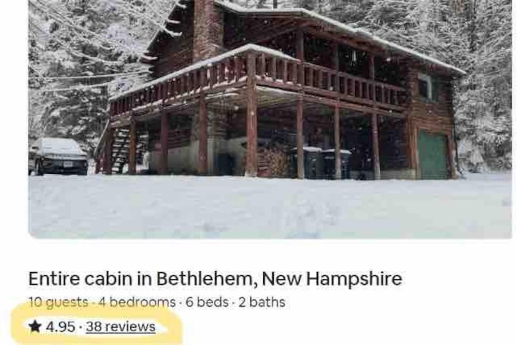 Family-Focused & Pet-Friendly Log Cabin With 4Br 2Ba Sleeps 10 Bethlehem Luaran gambar