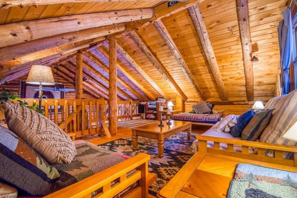 Family-Focused & Pet-Friendly Log Cabin With 4Br 2Ba Sleeps 10 Bethlehem Luaran gambar