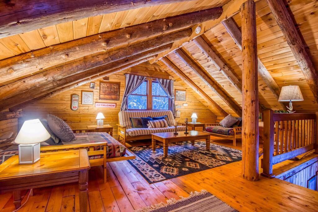 Family-Focused & Pet-Friendly Log Cabin With 4Br 2Ba Sleeps 10 Bethlehem Luaran gambar