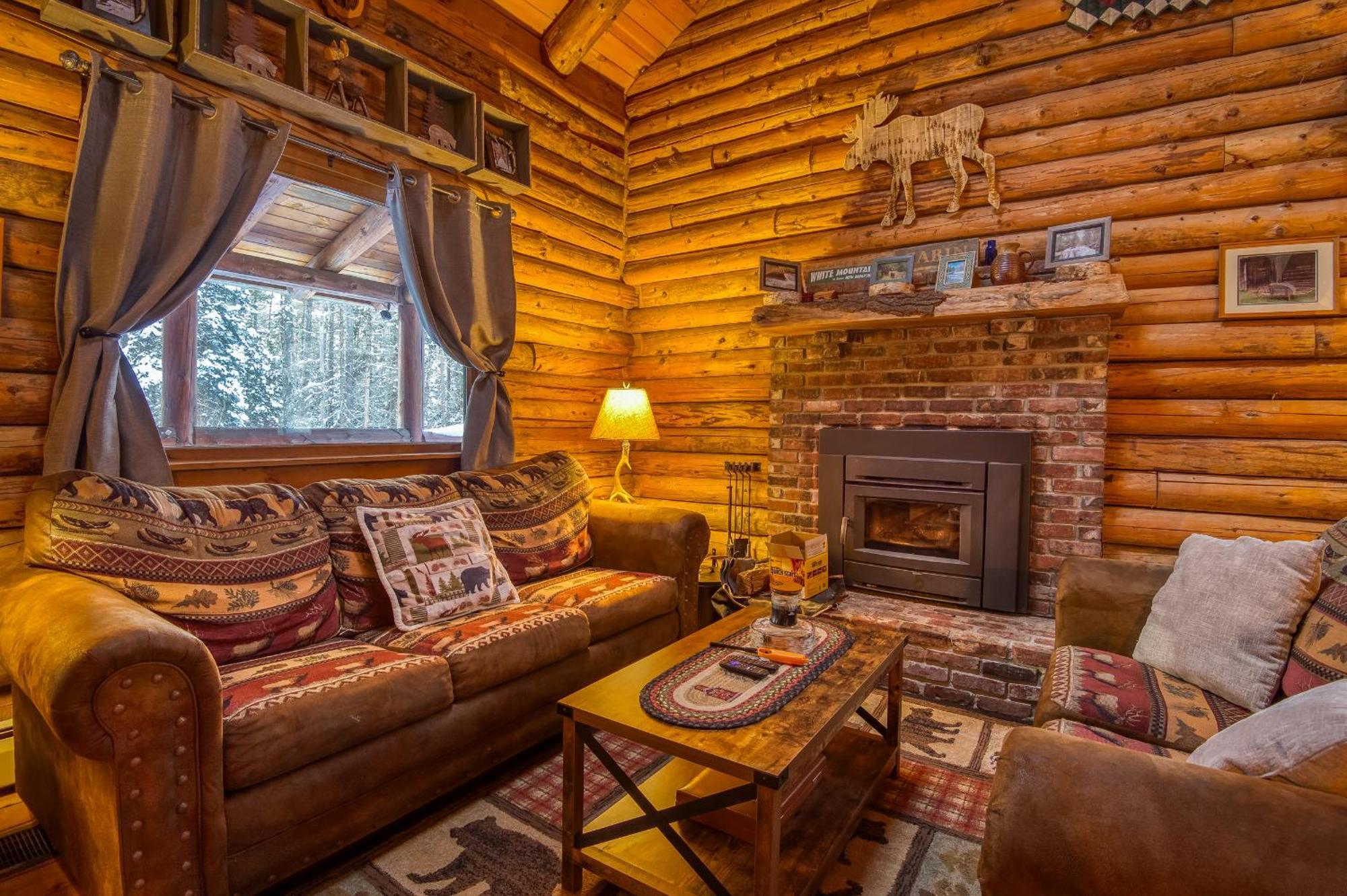 Family-Focused & Pet-Friendly Log Cabin With 4Br 2Ba Sleeps 10 Bethlehem Luaran gambar